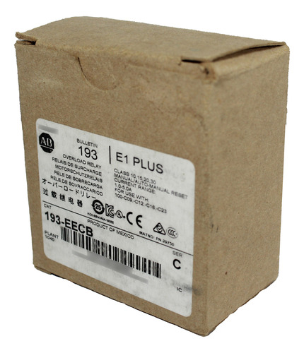 193-eecb Allen Bradley Relevador Acny