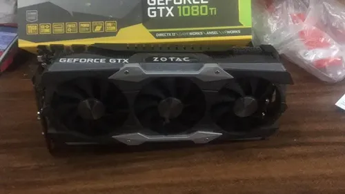 Placa De Vídeo Zotac Geforce Gtx 1080 Ti 11gb Gddr5x | MercadoLivre