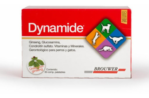 Dynamide 30 Comprimidos Palatables Para Perros