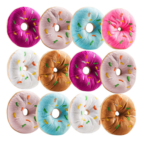 Almohada De Peluche Con Forma De Donut Bedwina, Paquete De 1