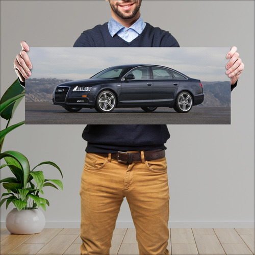 Cuadro 30x80cm Auto 2009 Audi A6 Sedan Us 86339 452