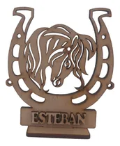 Comprar Souvenir Caballo Herradura Mdf Fibrofacil X10 Unidades