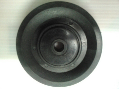 Imagen 2 de 6 de Polea Repuesto Para Multigimnasio Multigym Pvc 90 Mm