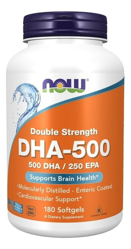 Dha 500 Now  , Omega 3 , 180 Softgeles