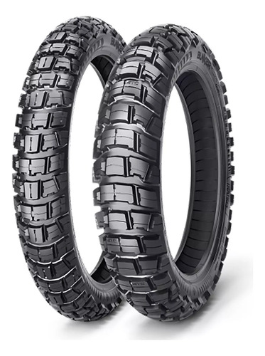 Par Pneu 90/90-19 110/90-17 Ira Dust Honda Nxr Bros