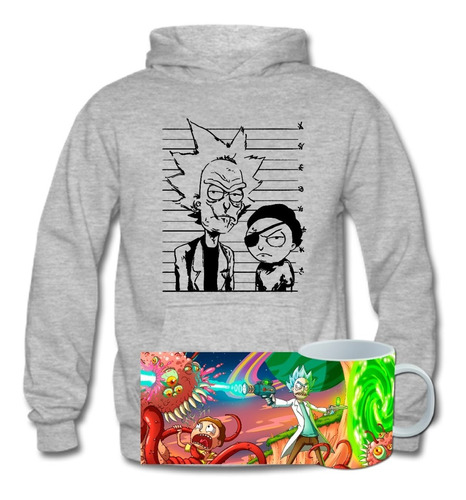 Poleron De Rick Y Morty + Taza, Netflix, The King Store 10