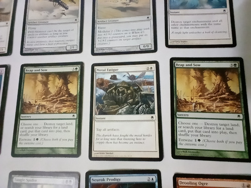 Magic The Gathering Lote De 18 Cartas Mtg Darksteel Del 2004 (Usado)