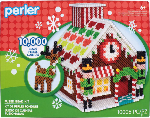 Santa&#39;s Toy Shop 3d Christmas Fuse Bead Kit Niños ...