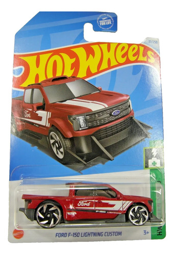 Hot Wheels Camioneta Ford F-150 Ligthtning Custom + Obsequio