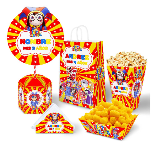 Kit Imprimible The Amazing Digital Circus Personalizado