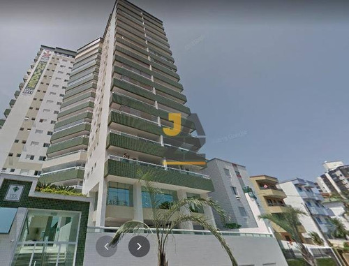 Imagem 1 de 21 de Excelente Apartamento À Venda Com 2 Dormitórios, 74 M² Por R$ 424.000 - Vila Guilhermina - Praia Grande/sp - Ap7061