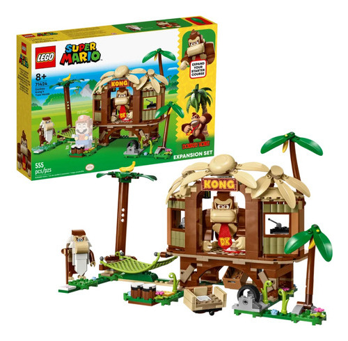 Lego Super Mario 71424 Expansión Casa Del Árbol Donkey Kong