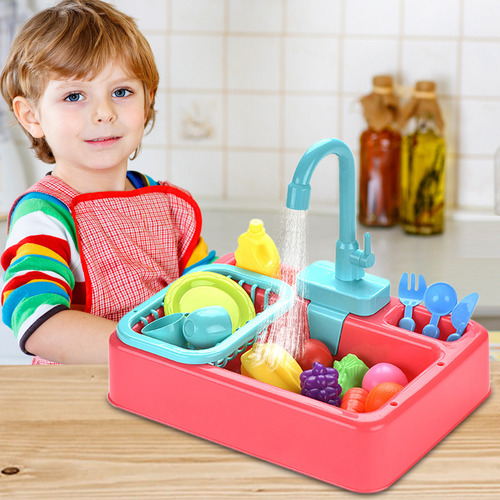 Juguetes Para Fregadero De Cocina Con Agua Corriente, 19 Pie