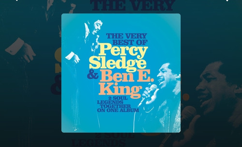 Percy Sledge & Ben E. King The Very Best Of 2 Cd Nuevo  