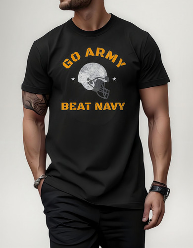 Playera Hombre Go Army Beat Navy Helmet192