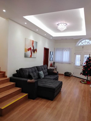 Imagem 4 de 12 de Um Lindo Sobrado No Condomínio Residencial Mantiqueira - Cf-1821