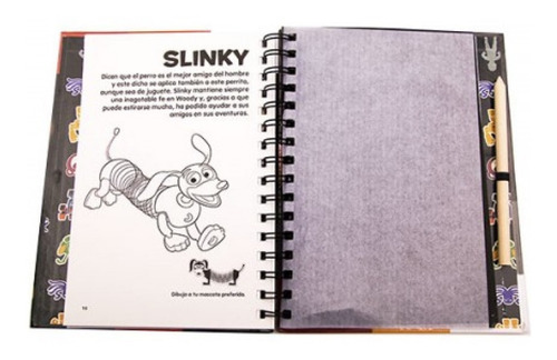 Imagen 2 de 3 de Libro Actividades Raspa Y Descubre Niño Disney Toy Story 3