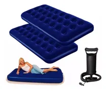 Comprar Combo 2 Colchones Inflables De 1 Plaza + Inflador - Milenio