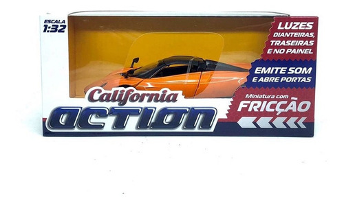 Miniatura 1/32 Com Luz E Som California Toys Huayra Roadster