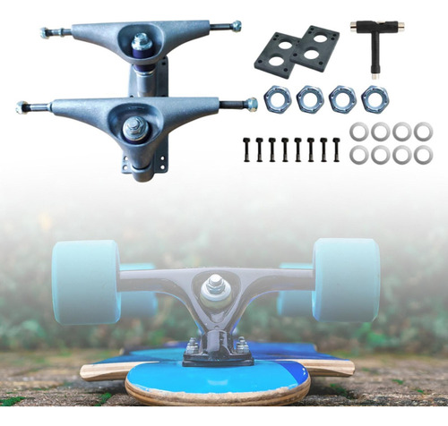 Ejes De Patineta Rodamientos De Patineta Base De Puente