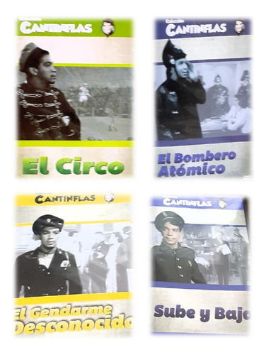 4 Dvd Cantinflas. 