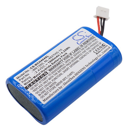 Batería Para Receptores Ir Digitales Shure Dis De 2,4 V/ma
