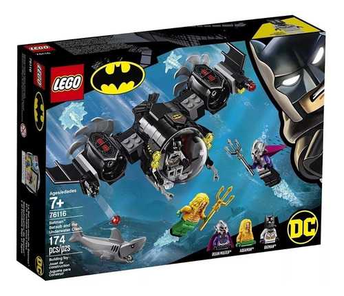 Lego Super Heroes 76116 Batman Batisubmarino Mundo Manias