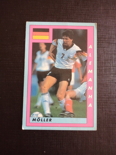 Card Andreas Moller Copa Do Mundo 1994 Multi Editora Cd14