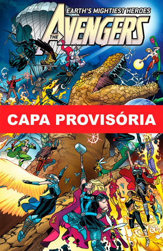 Os Vingadores Vol. 53, De Andrea Di Vito. Editora Panini, Capa Mole Em Português