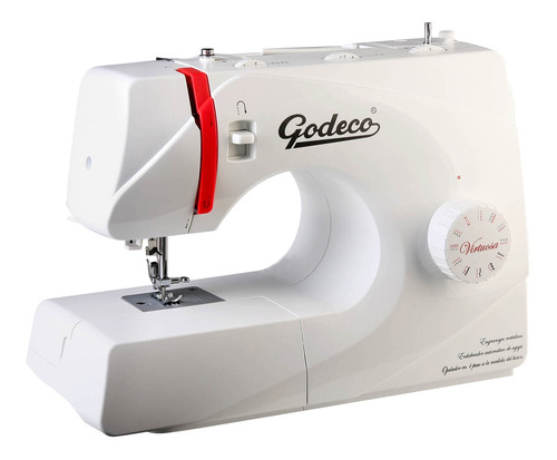 Imagen 2 de 2 de Máquina de coser recta Godeco Virtuosa portable blanca 220V