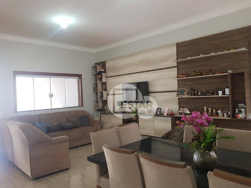 Casa Com 3 Dormitórios À Venda, 185 M² Por R$ 700.000,00 - Jardim Souza Queiroz - Santa Bárbara D'oeste/sp - Ca1019