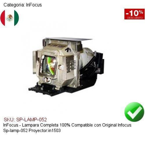 Lampara Compatible Proyector Infocus Sp-lamp-052 In1503