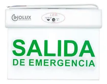 Comprar Cartel Salida Emergencia Señalizador Luminoso 3hs Autonomía