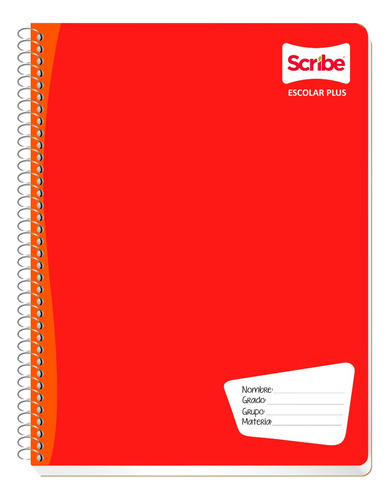 Cuaderno Profesional Scribe Escolar Plus Raya 100 Hojas
