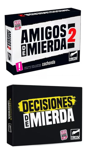 Combo Amigos De Mierda 2 + Decisiones De Mierda