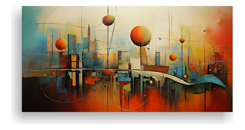 100x50cm Lienzo Horizontal Motivo Obras De Arte Pinturas Abs