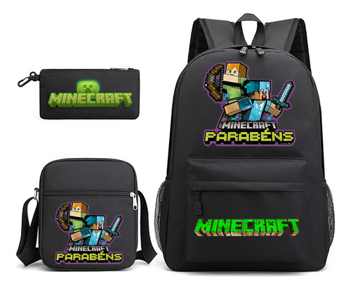 Mochila Para Juegos De La Segunda Temporada De Minecraft, 3