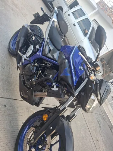Yamaha Mt 03 Azul Y Negra