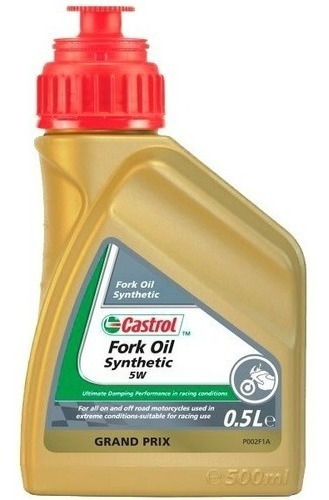 Imagen 1 de 1 de Aceite Suspension Castrol 5w 500cc Synthetic Fork Oil