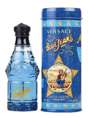 Perfume Blue Jeans De Versace Hombre 75 Ml Edt Original