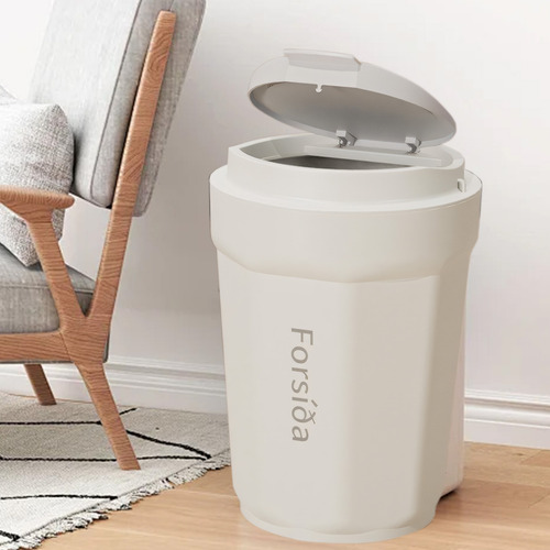 Bote De Basura De Plástico Con Forma De Taza De Café De 3.1