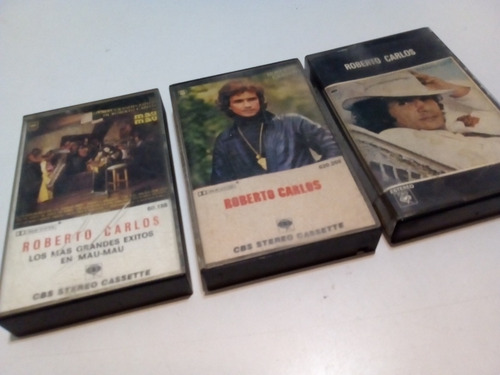 Casetes Roberto Carlos Lote X 4!! (Usado)