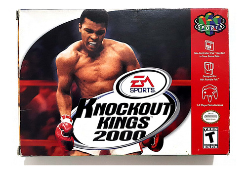 Knockout Kings 2000 Nintendo 64.