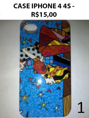 Capa Case Para iPhone 4 4s - 8,00