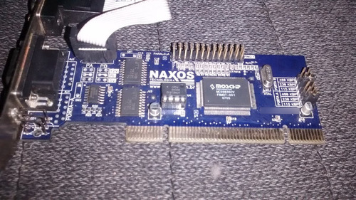 Placa Multi Serial Naxos 2 Serial Pci Nx 2s-pci-r1 (1256) (Usado)