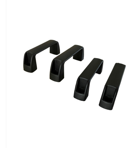 20 Pcs Agarradera, Manija, Jaladeras De Plástico De 117 Mm Negro