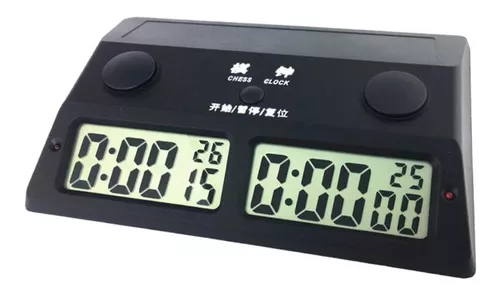 Relógio de Xadrez Digital Relógios de xadrez de alarme eletrônico