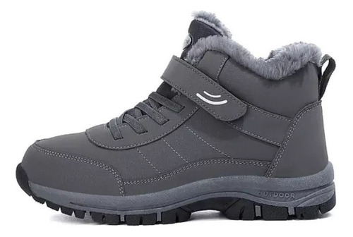 Botas Casuales Hombre Fleece Warm Snow Boots Impermeable