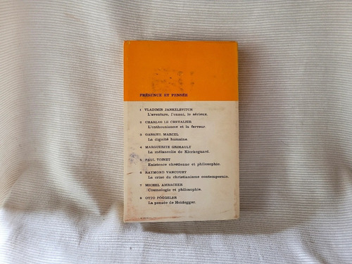 La Pensee De Heidegger Otto Poggeler Aubier Montaigne
