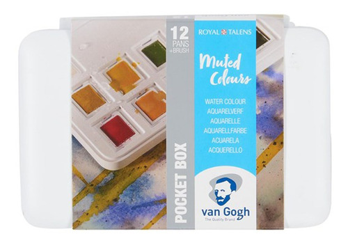Acuarela Pastilla Van Gogh Pocket Box Muted Colors